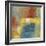 Linear Yellow 1-Gabriela Villarreal-Framed Art Print