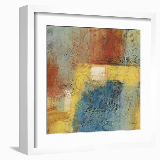 Linear Yellow 1-Gabriela Villarreal-Framed Art Print