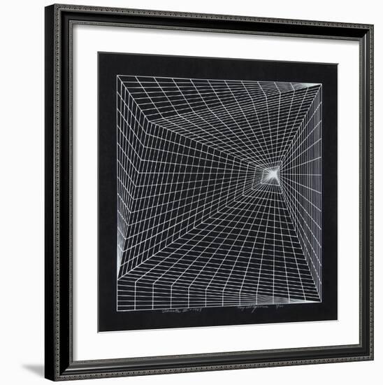 Lineate II-Roy Ahlgren-Framed Limited Edition