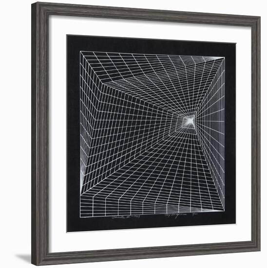 Lineate II-Roy Ahlgren-Framed Limited Edition