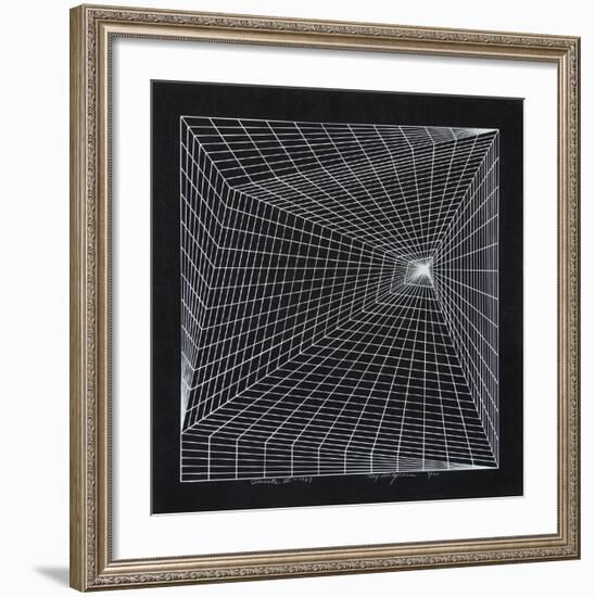 Lineate II-Roy Ahlgren-Framed Limited Edition