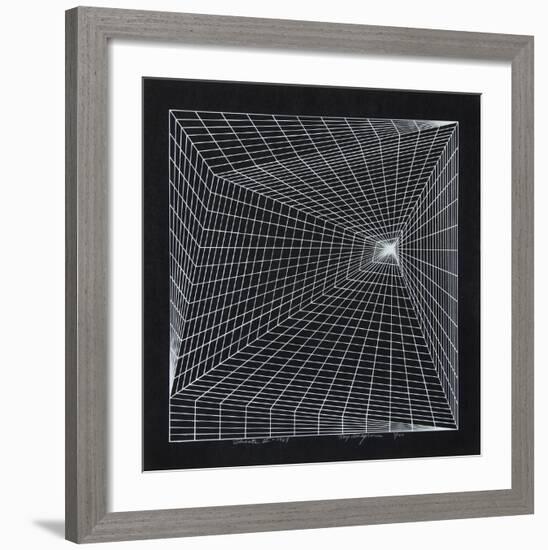 Lineate II-Roy Ahlgren-Framed Limited Edition