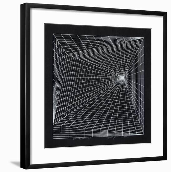 Lineate II-Roy Ahlgren-Framed Limited Edition