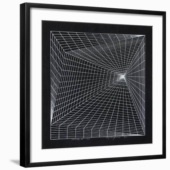 Lineate II-Roy Ahlgren-Framed Limited Edition