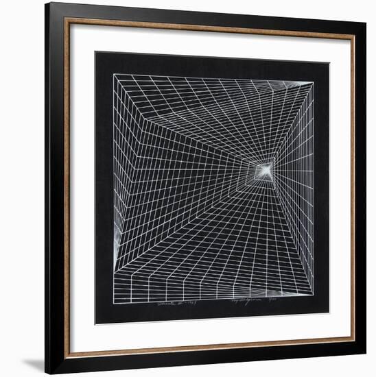 Lineate II-Roy Ahlgren-Framed Limited Edition