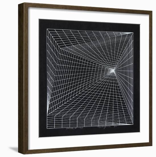 Lineate II-Roy Ahlgren-Framed Limited Edition