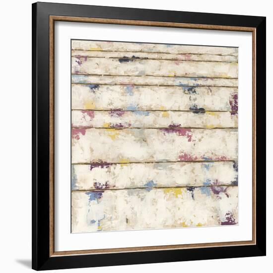 Lined Abstract I-Megan Meagher-Framed Art Print