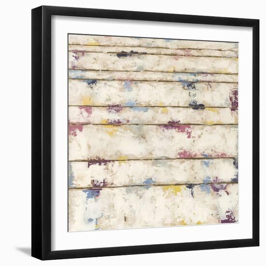 Lined Abstract I-Megan Meagher-Framed Art Print