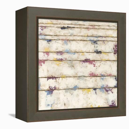 Lined Abstract I-Megan Meagher-Framed Stretched Canvas