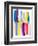 Lined Up I-Jennifer Goldberger-Framed Art Print