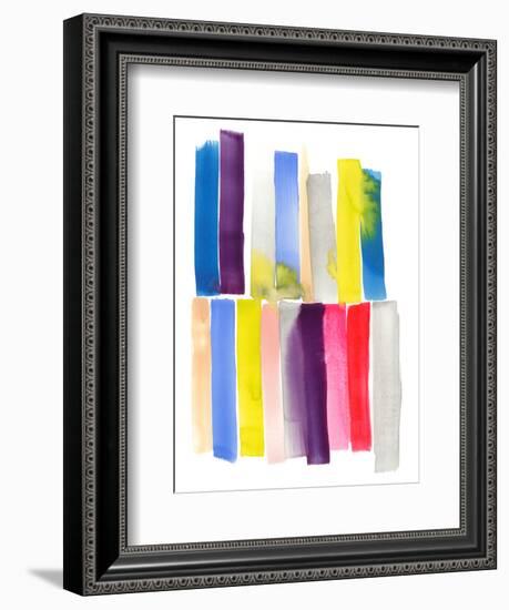 Lined Up I-Jennifer Goldberger-Framed Art Print