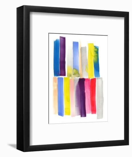 Lined Up I-Jennifer Goldberger-Framed Art Print