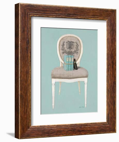 Linen Chaise 1-Arnie Fisk-Framed Art Print