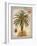 Linen Date Palm Tree-Chad Barrett-Framed Art Print