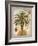 Linen Date Palm Tree-Chad Barrett-Framed Art Print