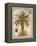 Linen Date Palm Tree-Chad Barrett-Framed Stretched Canvas