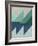 Linen Geometrics D-null-Framed Giclee Print