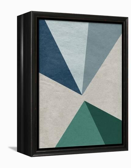 Linen Geometrics E-null-Framed Premier Image Canvas