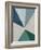 Linen Geometrics E-null-Framed Giclee Print