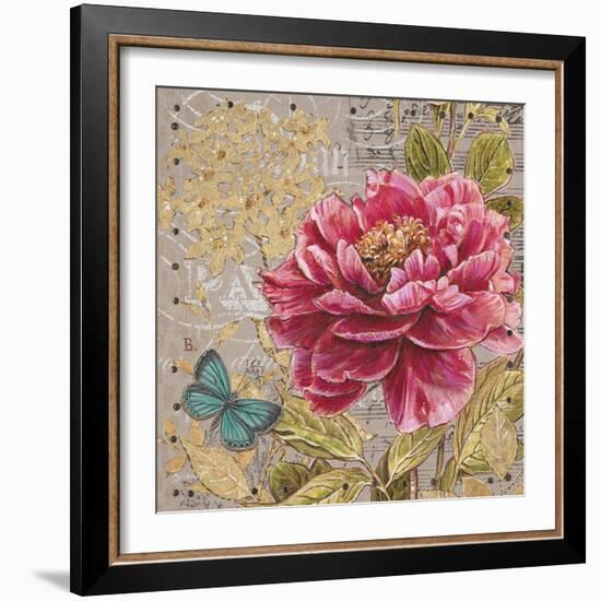 Linen Peony-Chad Barrett-Framed Art Print