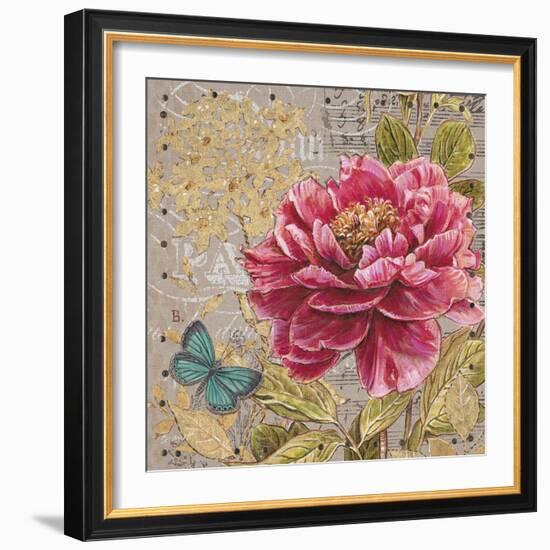 Linen Peony-Chad Barrett-Framed Art Print