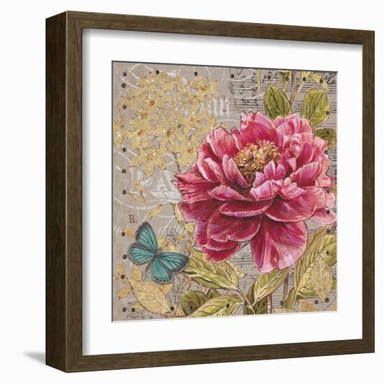 Linen Peony-Chad Barrett-Framed Art Print