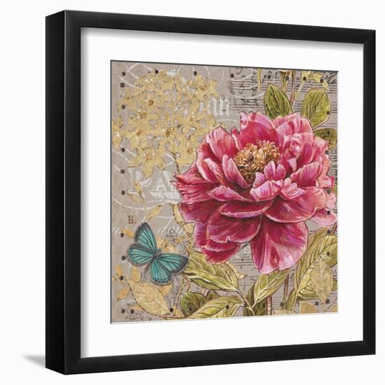 Linen Peony-Chad Barrett-Framed Art Print