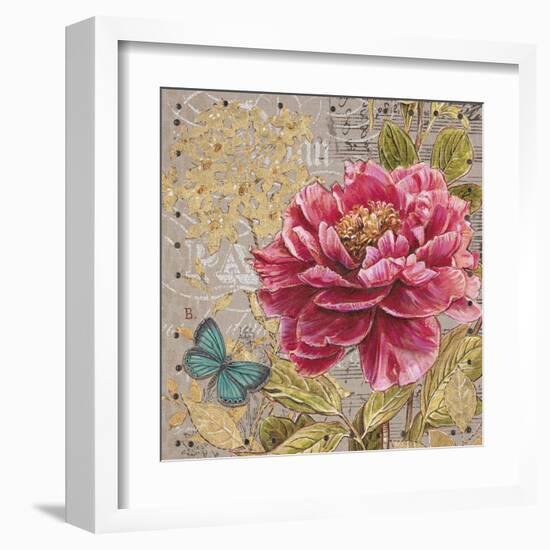 Linen Peony-Chad Barrett-Framed Art Print