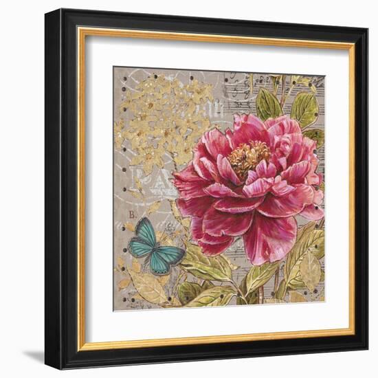 Linen Peony-Chad Barrett-Framed Art Print