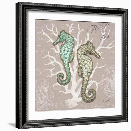 Linen Seaside 1-Chad Barrett-Framed Art Print