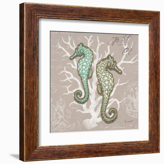 Linen Seaside 1-Chad Barrett-Framed Art Print