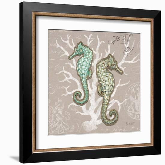 Linen Seaside 1-Chad Barrett-Framed Art Print