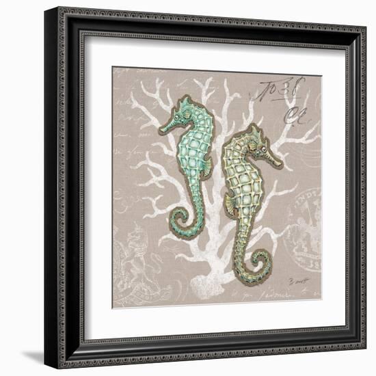 Linen Seaside 1-Chad Barrett-Framed Art Print