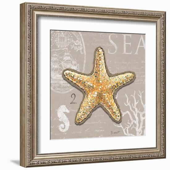 Linen Seaside 2-Chad Barrett-Framed Art Print
