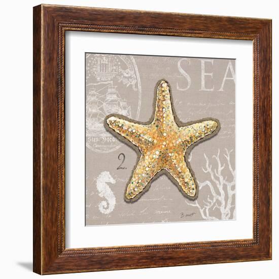 Linen Seaside 2-Chad Barrett-Framed Art Print