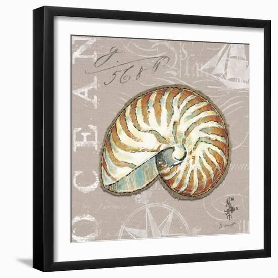 Linen Seaside 4-Chad Barrett-Framed Art Print