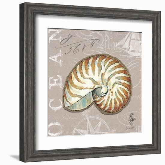 Linen Seaside 4-Chad Barrett-Framed Art Print