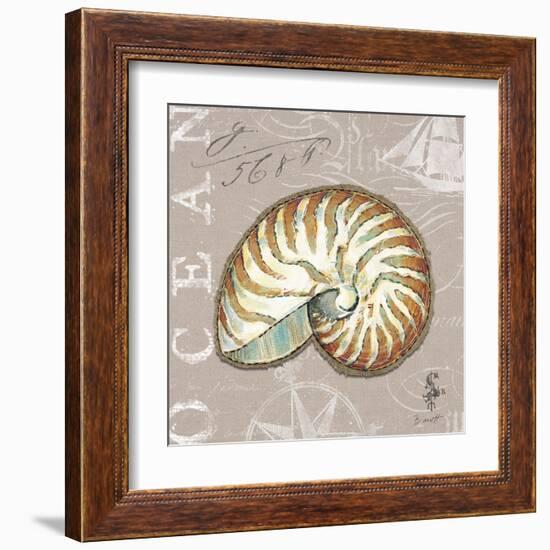 Linen Seaside 4-Chad Barrett-Framed Art Print