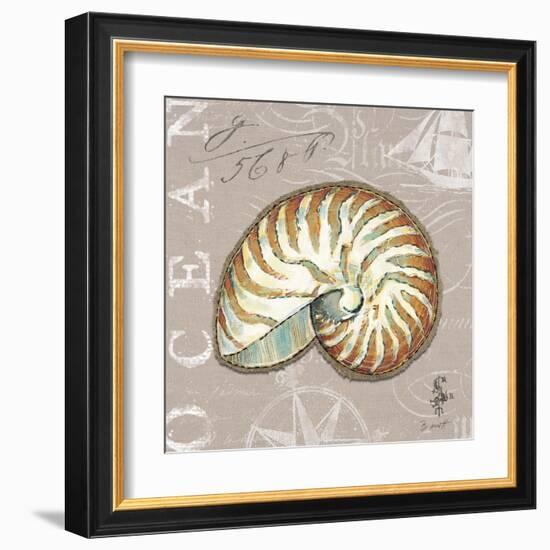 Linen Seaside 4-Chad Barrett-Framed Art Print