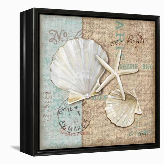 Linen Shells I-Paul Brent-Framed Stretched Canvas