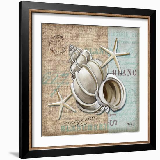 Linen Shells IV-Paul Brent-Framed Art Print