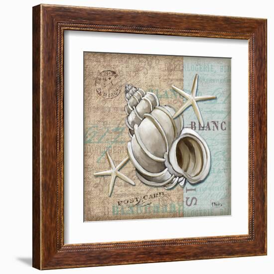 Linen Shells IV-Paul Brent-Framed Art Print