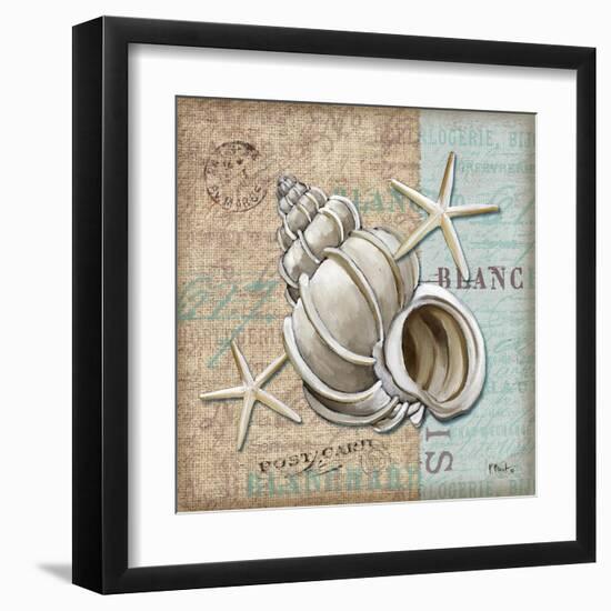 Linen Shells IV-Paul Brent-Framed Art Print