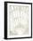 Linen Tropical Silhouette II-June Vess-Framed Art Print