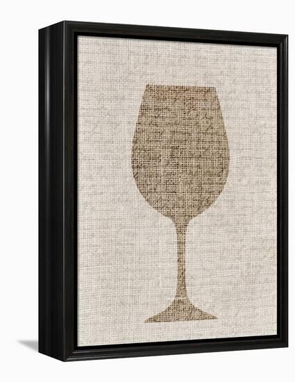 Linen Wine 3-Kimberly Allen-Framed Stretched Canvas