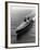 Liner United States Steaming across the Atlantic-Peter Stackpole-Framed Photographic Print