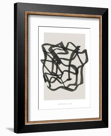 Lines 1-Design Fabrikken-Framed Premium Giclee Print