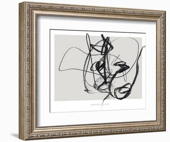 Lines 2-Design Fabrikken-Framed Art Print