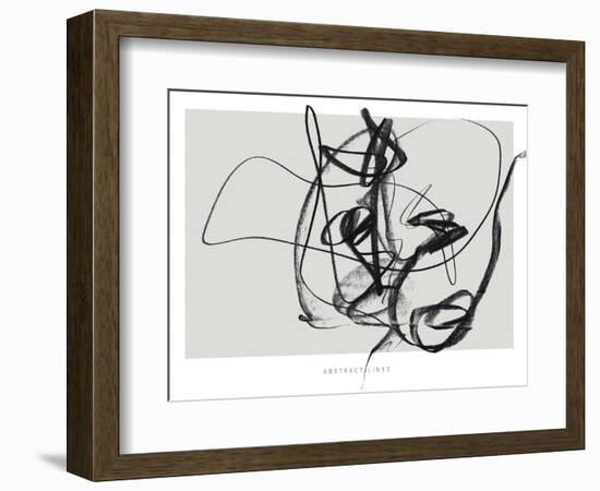 Lines 2-Design Fabrikken-Framed Art Print