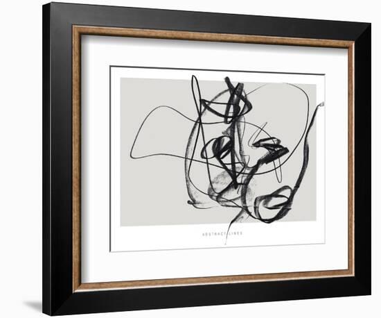 Lines 2-Design Fabrikken-Framed Art Print